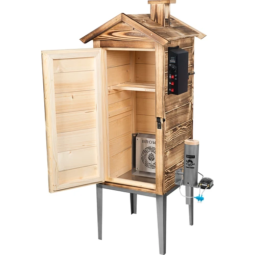 Pihasavustin 200 L dragON Wood 100E – puulämmitteinen, varustettu sähköisellä lämmityselementillä ja ohjaimella - 3