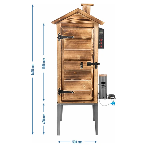 Pihasavustin 200 L dragON Wood 100E – puulämmitteinen, varustettu sähköisellä lämmityselementillä ja ohjaimella - 4