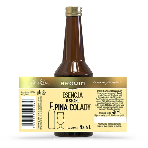 Pina Colada -makuinen esanssi 4 L:lle - 40 ml - 7