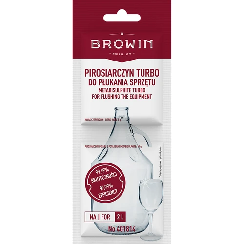 Pirosulfiitti Turbo, 15 g  - 1 