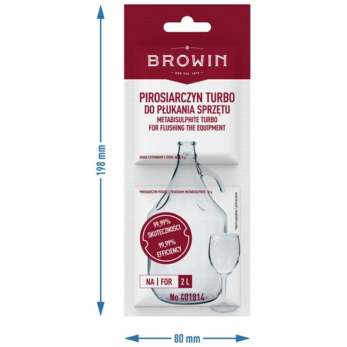 Pirosulfiitti Turbo, 15 g - 3
