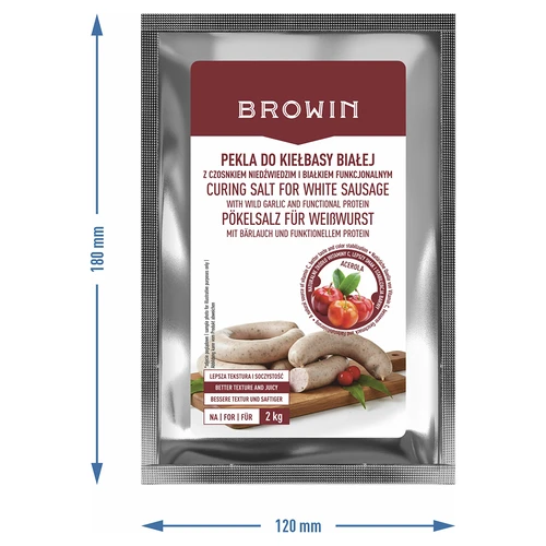 Pökellytysseos valkoiselle makkaralle, funktionaalisella proteiinilla ja acerolalla, 66 g - 4