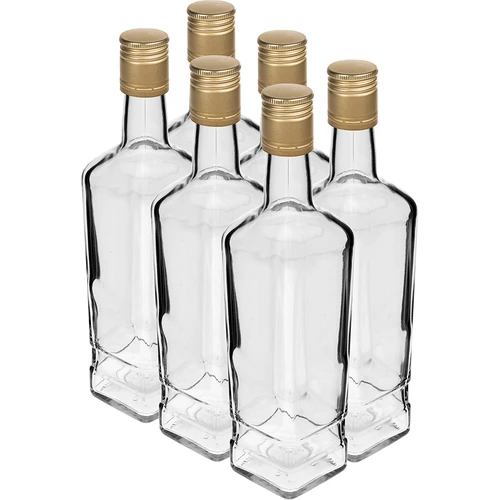 Pryncypalna-pullo 500 ml kierrekorkilla, 6 kpl  - 1 