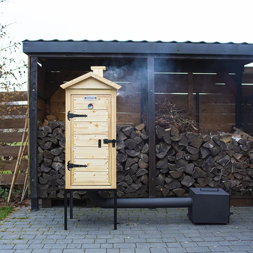 Puinen pihasavustin 100 cm, tulipesällä - 4