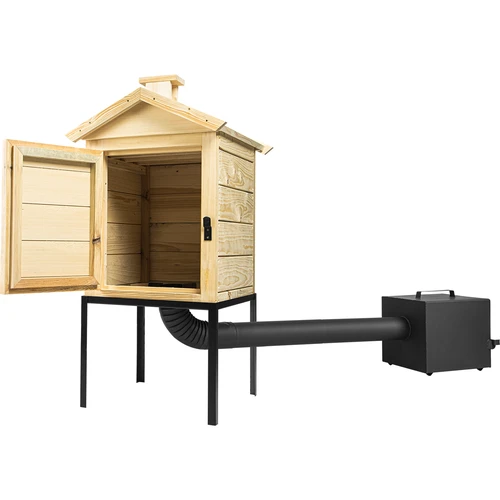 Puinen savustin 60 cm, tulipesällä - 3