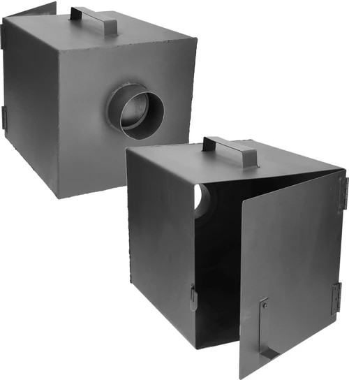 Puinen savustin 60 cm, tulipesällä - 5