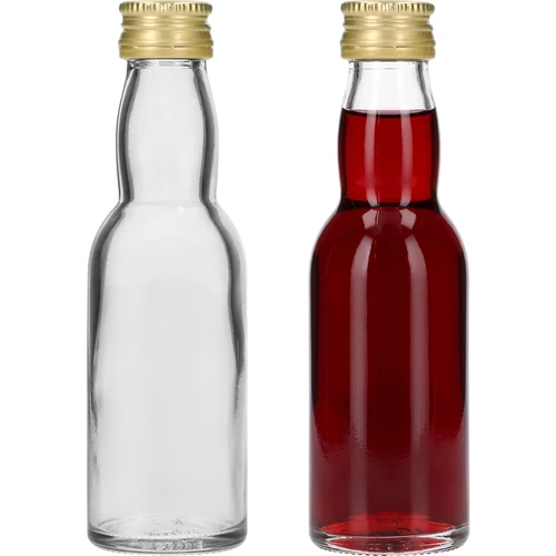 Maluch-pullo kullanvärisellä kierrekorkilla, 40 ml, 10 kpl - 4