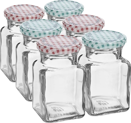 Purkit TO 150 ml Neljä kulmaa fi 53 kansi - 6 kpl