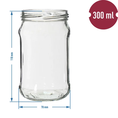 Purkit TO 300ml fi66 - 6kpl. - 2