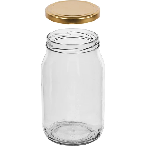 Purkit TO 900 ml kultaisella kannella fi 82/6 - 6 kpl. - 4
