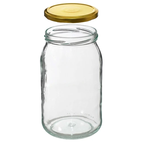 Purkit TO 900 ml kultaisella kannella fi 82/6 - 6 kpl. - 5