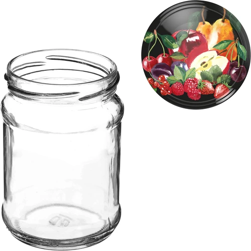 Purkit TO Neljännes 250 ml kannella fi 66 - 6 kpl - 8