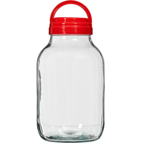 Purkki TO 4 L ja kansi fi 100 kahvalla  - 1 