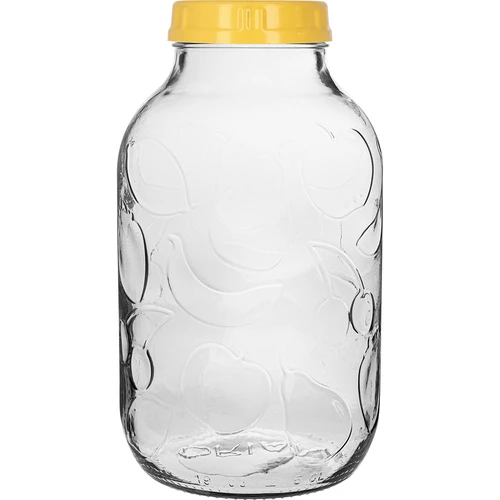 Purkki TO 5 L ja muovikansi fi 100, kahvalla - 3