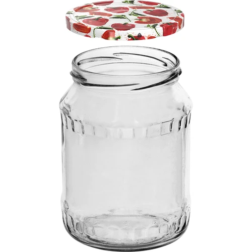 Purkki TO 720 ml värillisellä kannella fi 82/6 - 6 kpl - 3