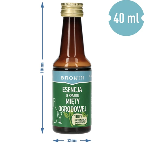 Puutarhamintun makuesanssi, riittää 4 litraan, 40 ml - 6