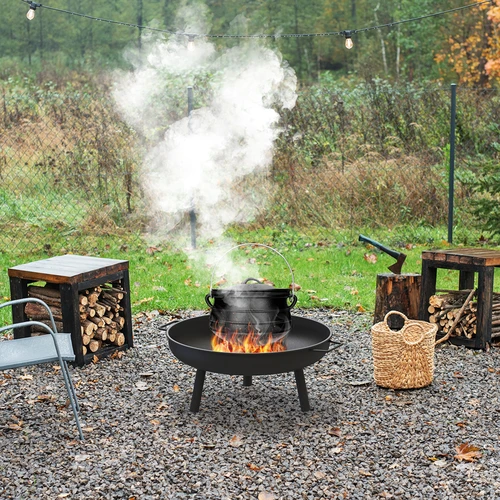 Puutarhan tulikulho Ø58 cm, pyöreä kulhomalli - 12