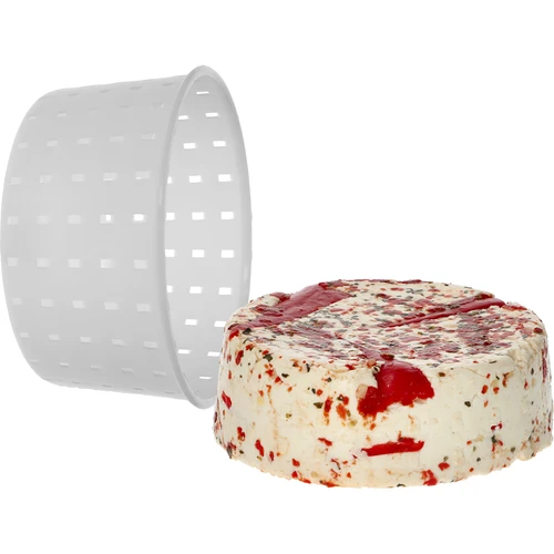 Pyöreä juustonvalmistusmuotti Ø 13 x 7 cm 800 g:lle - 5