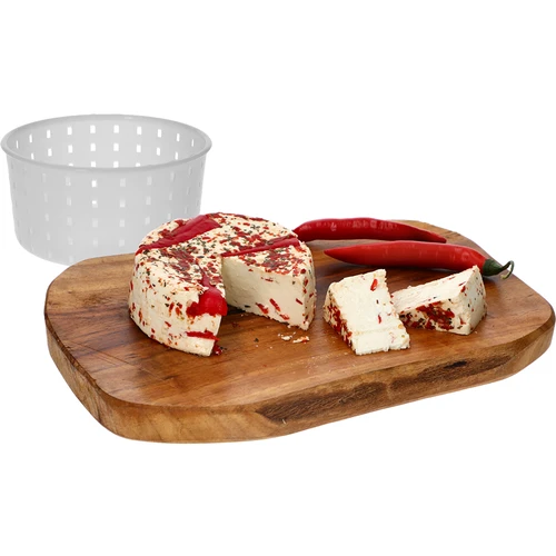 Pyöreä juustonvalmistusmuotti Ø 13 x 7 cm 800 g:lle - 6