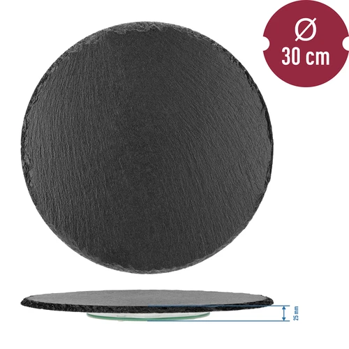 Pyörivä liuskekivialusta fi30cm - 9