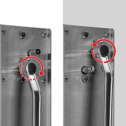 Pystymallinen makkarantäytin Premium 5 L - 8