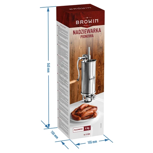 Pystymallinen makkaratäytin 4 kg - 11