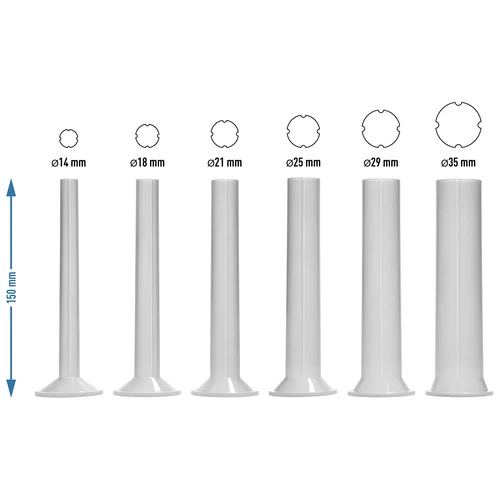 Pystymallinen makkaratäytin 5 kg - 8