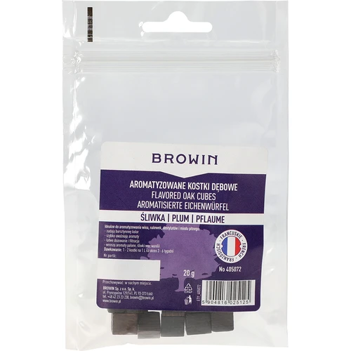 Ranskalaiset tammikuutiot, voimakkaasti paahdetut, aromatisoidut - luumu, 20g - 2