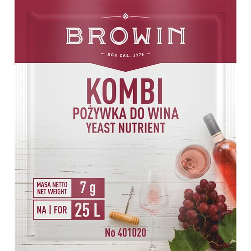 Ravintolisä viinille KOMBI, 7 g  - 1 