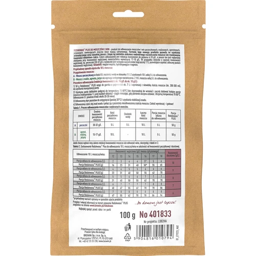 Redukwas® Plus - happamuuden säätelijä, 100 g - 2