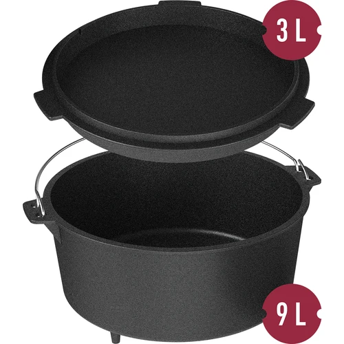 Ripustettava valurautapata pannulla - 8