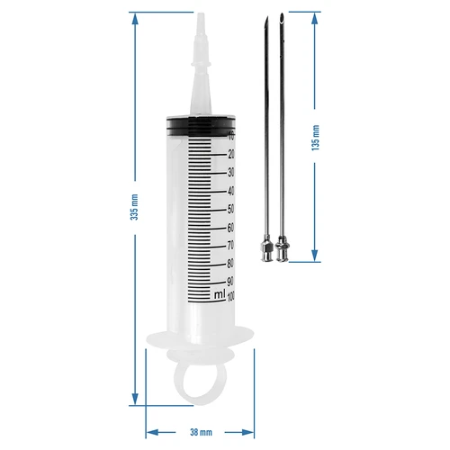 Ruisku 100 ml + 2 neulaa - 10