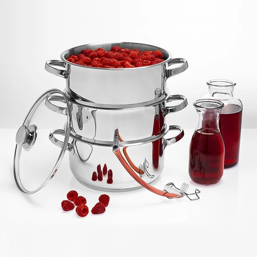 Ruostumaton teräsmehuprässi 8 L - 10