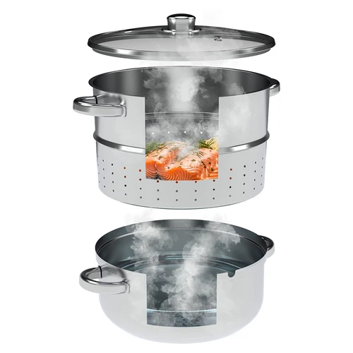Ruostumaton teräsmehuprässi 8 L - 6