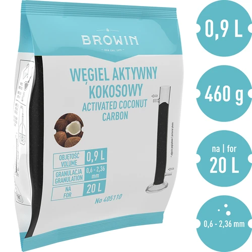 Ruostumattomasta teräksestä valmistettu premium-suodatuskolonni, sisältää tarvikkeet ja aktiivihiilen - 9