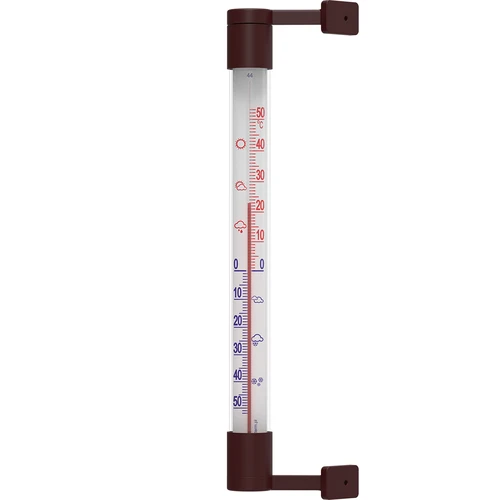Ruskea ulkolämpömittari (-50°C - +50°C) 22cm  - 1 