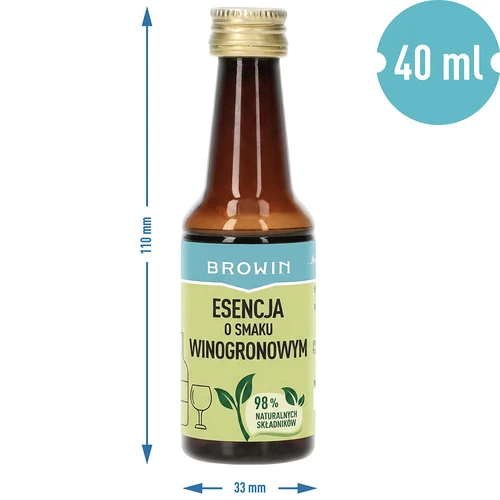 Rypäleenmakuinen essenssi, 40 ml - 6