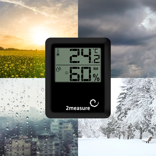 Sääasema – elektroninen, langaton, musta - 10