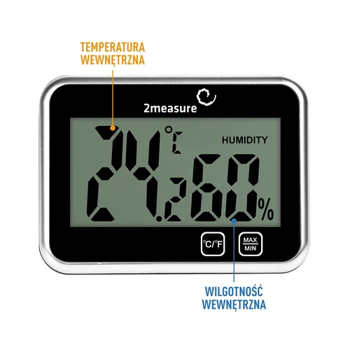 Sääasema – elektroninen, langaton, musta - 5