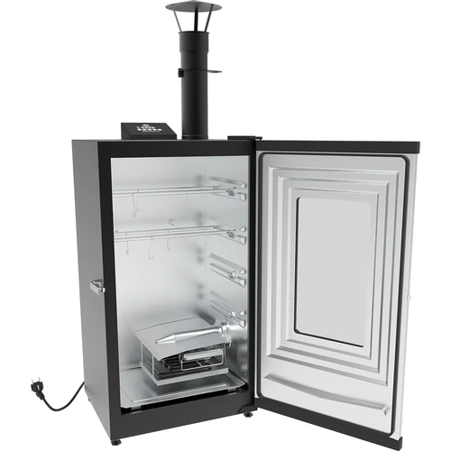 Sähkösavustinkaappi – dragON savugeneraattorilla, digitaalinen 65 l - 5