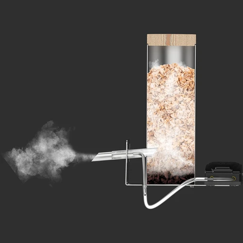 Sähkösavustinkaappi – dragON savugeneraattorilla, digitaalinen 65 l - 23