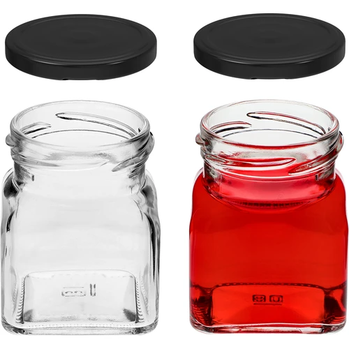 Sarja 12 x 120ml purkki + 30 etikettiä mausteiden merkitsemiseen - 8