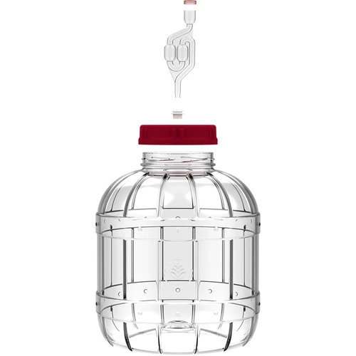 Särkymätön, monikäyttöinen käymispurkki, 8L - 3