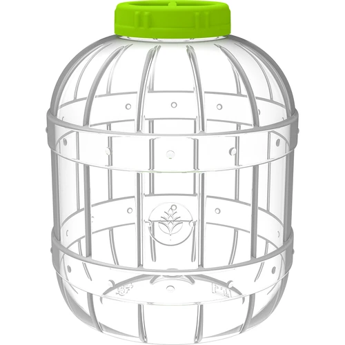 Särkymätön, monikäyttöinen purkki, 10 L  - 1 