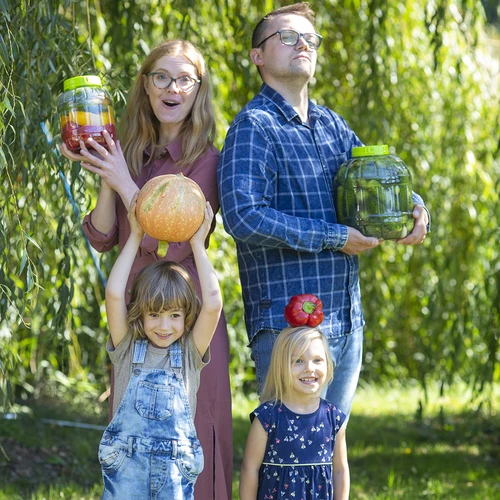Särkymätön, monikäyttöinen purkki, 3 L - 6