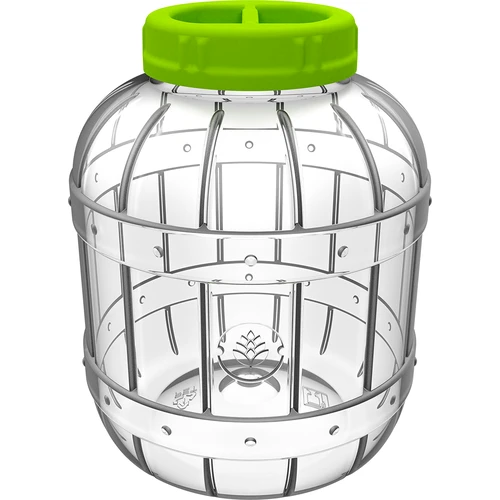 Särkymätön, monikäyttöinen purkki, 5 L  - 1 