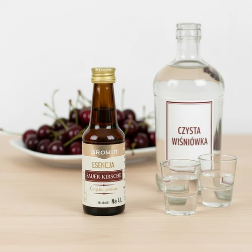 Sauer-Kirsche -esanssi – Kirkas hapankirsikka, 40 ml, 4 litralle - 7