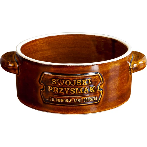 Saviruukku - rasvaruukku, pyöreä kannella, 1 L - 2