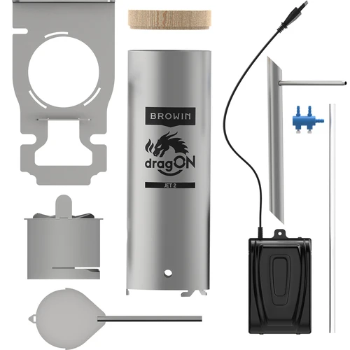 Savugeneraattori dragON JET 2 LONG tuhkalaatikolla - 6