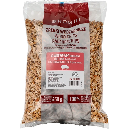 Savuhake savustukseen/grillaukseen, 70% leppä + 30% pyökki, 450 g, luokka 8